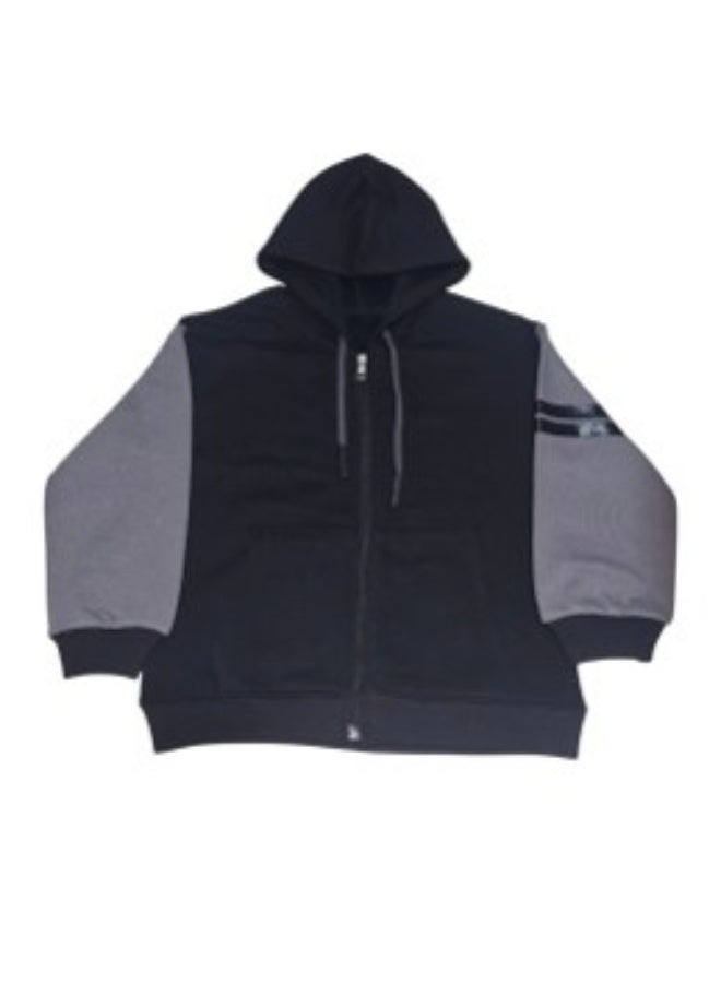 سويت شيرت أولادي رصاصي *أسود